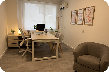 Consultorio Almagro - Sala de reuniones