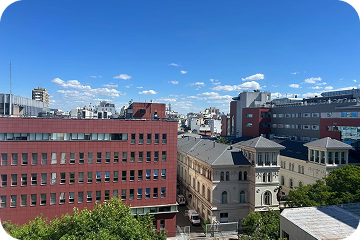 Vista del Hospital Italiano